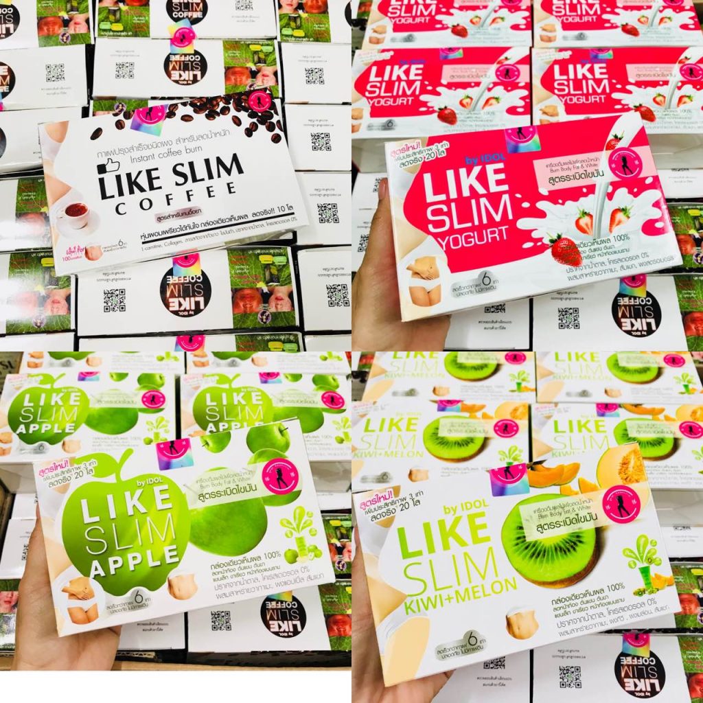 Giảm Cân Like Slim Thái Lan Trái Cây Vị Táo